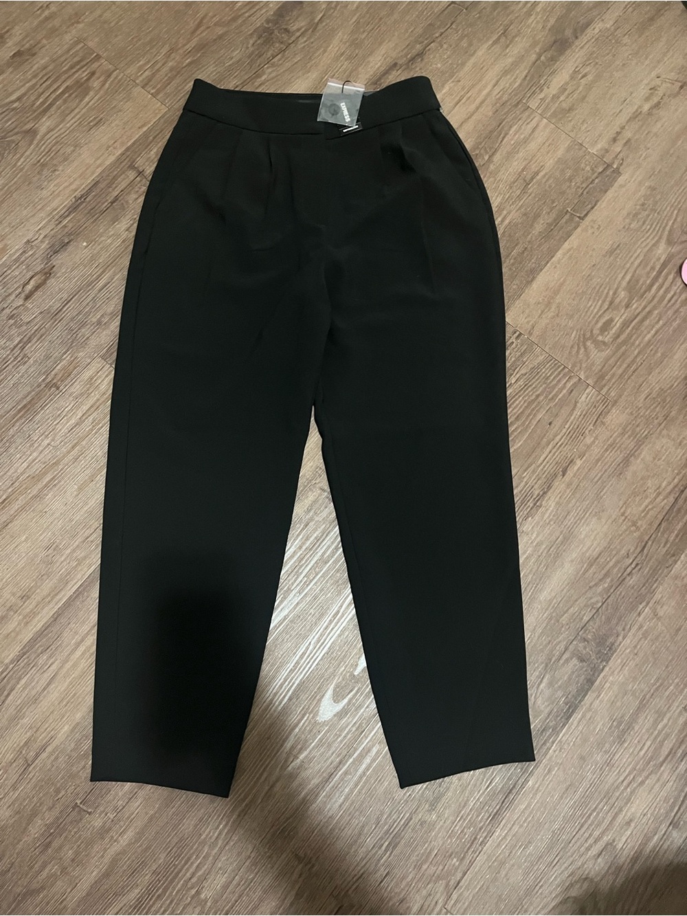 Express Women's Black Tailored High-Rise Pants